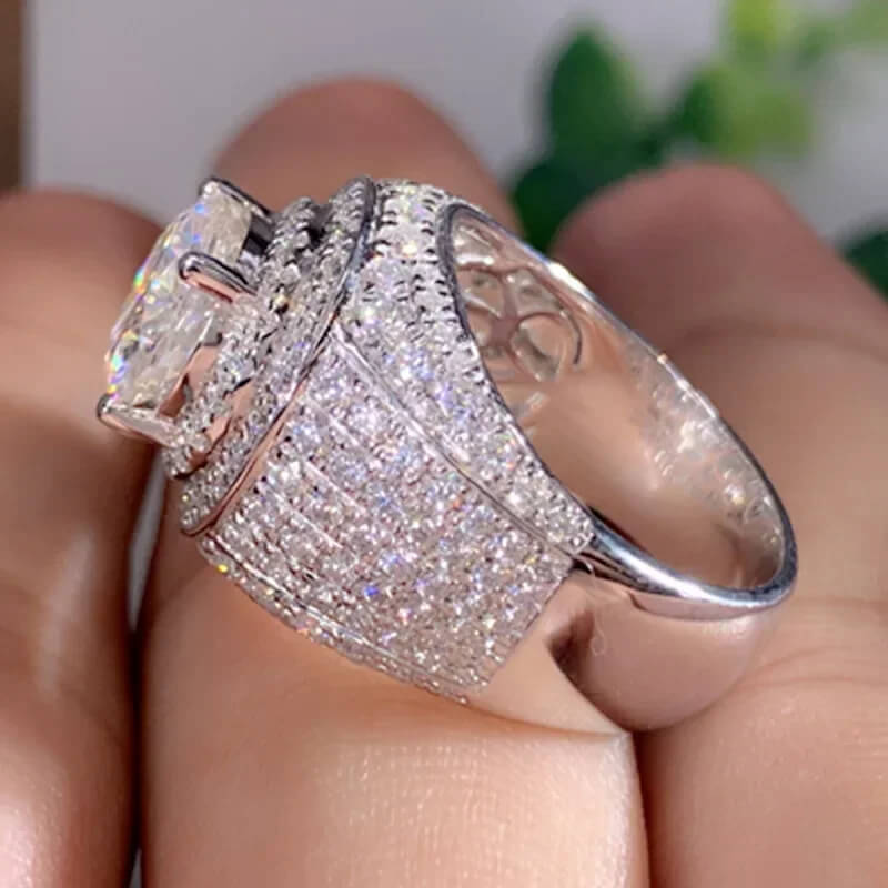 Dome Engagement Ring