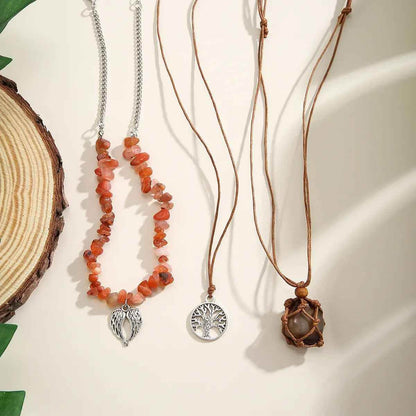 Indigo Boho Necklaces - RIYOVA Jewelry