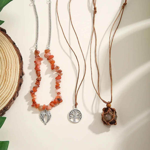 Indigo Boho Necklaces - RIYOVA Jewelry