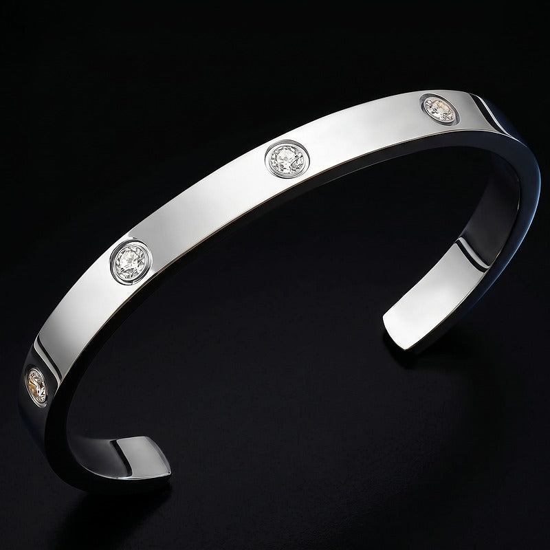 Minimalist Love Cuff Bracelet RIYOVA