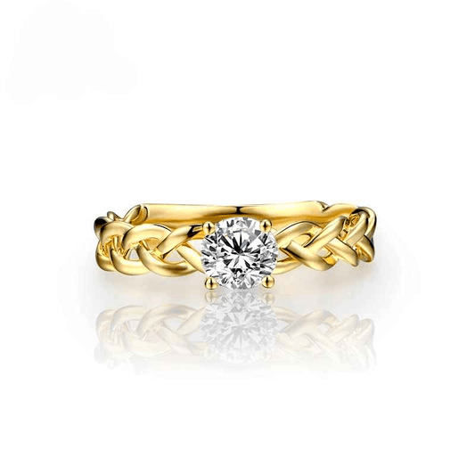 Torsina Moissanite Ring - RIYOVA Jewelry