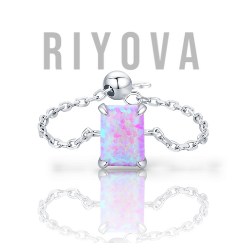 Mystic Opal Chain Ring