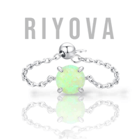 Round Opal