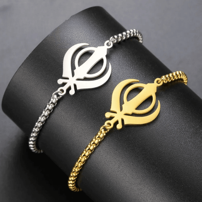 Khalsa Pride Khanda Bracelet