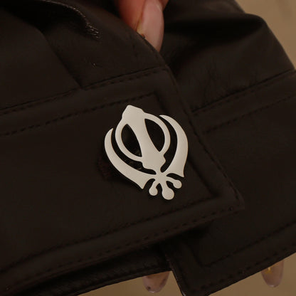Punjabi Sikh Gold Cufflinks