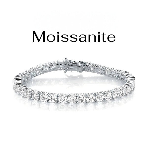 RIYOVA Moissanite Tennis Bracelet RIYOVA