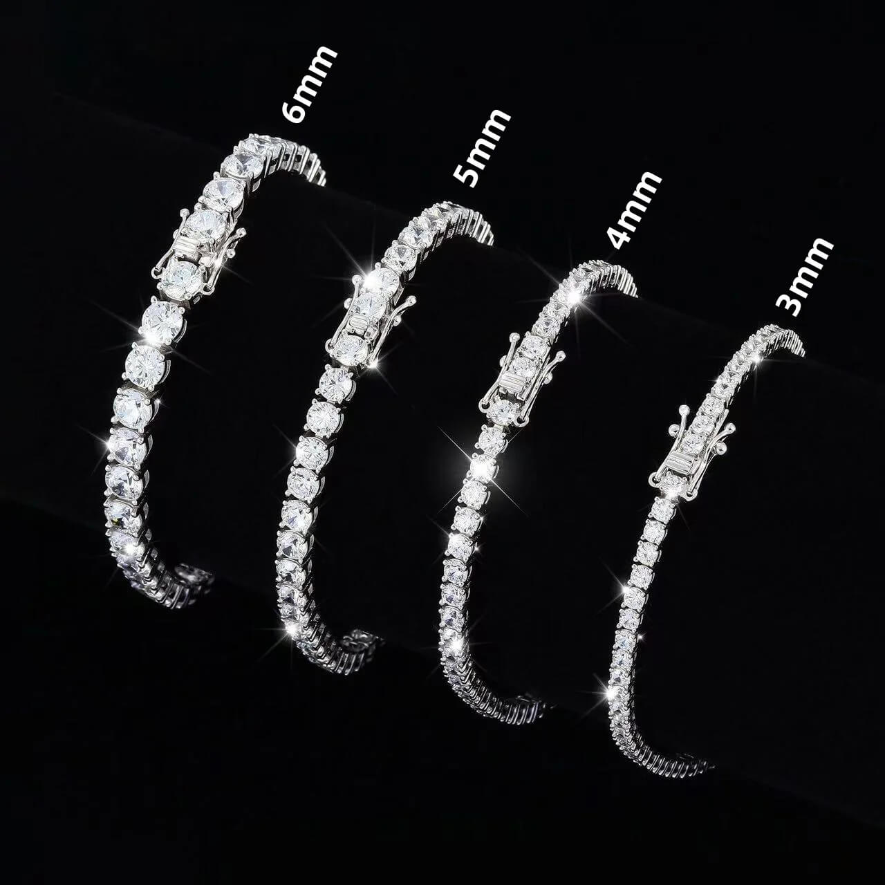 RIYOVA Moissanite Tennis Bracelet RIYOVA