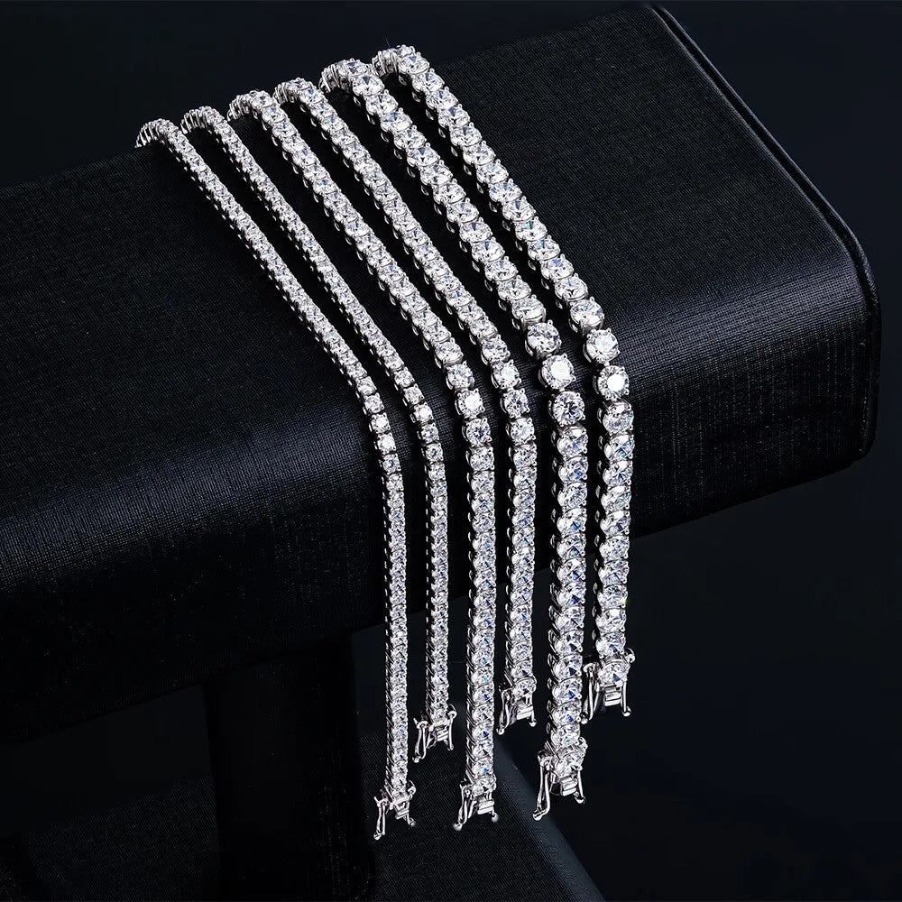 RIYOVA Moissanite Tennis Bracelet RIYOVA