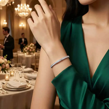 RIYOVA Moissanite Tennis Bracelet RIYOVA