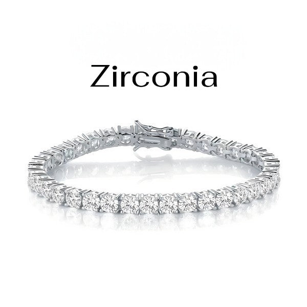 RIYOVA Zirconia Tennis Bracelet