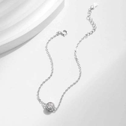 RIYOVA® Moissanite Classic Chain Charms Bracelet