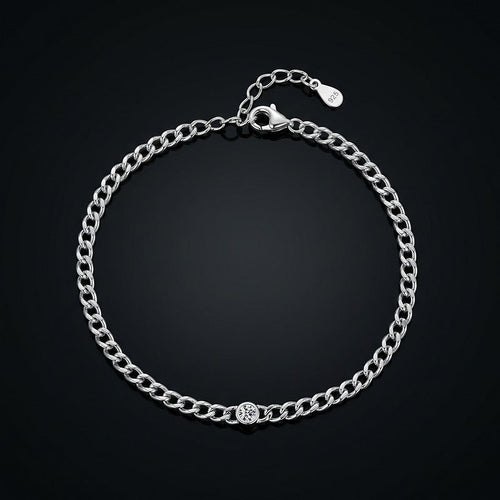 RIYOVA® Moissanite Link Bracelet RIYOVA