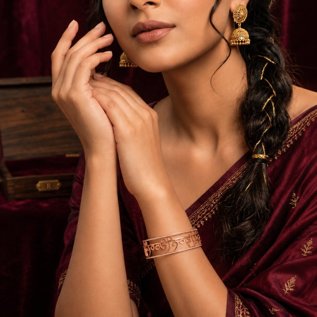 Soul Bond Nirbhau Nirvair Cuff Bangle (ਨਿਰਭਉ ਨਿਰਵੈਰ) RIYOVA
