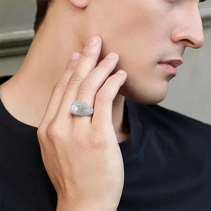 The Aurora Zircon Engagement Ring