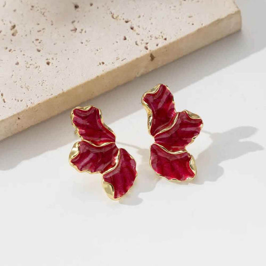 Blossom Trio Drop Earrings - RIYOVA Jewelry