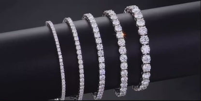 RIYOVA Moissanite Tennis Bracelet