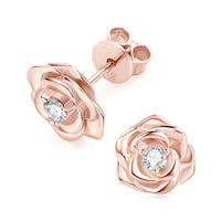925 Silver with Rose Gold Plating
