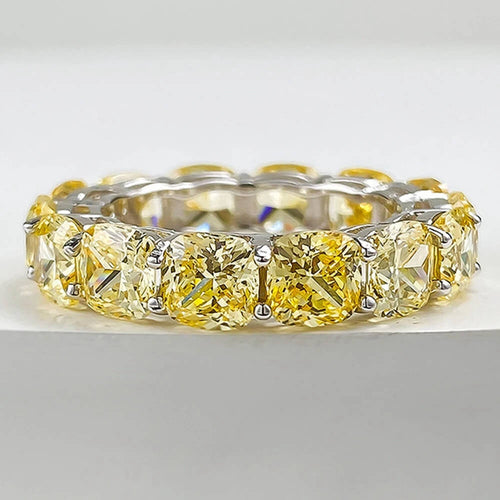 Golden Citrine Crystal Ring